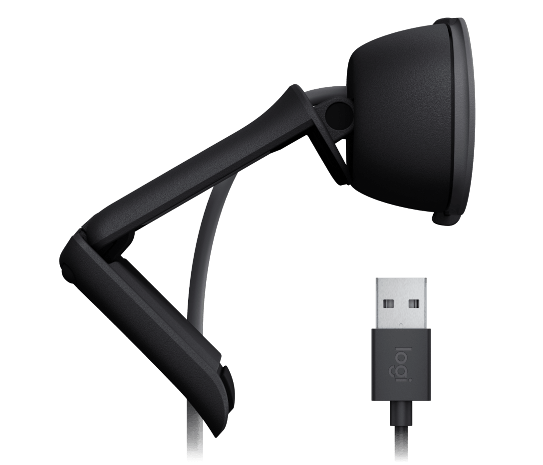 Webcam Brio 100 Full HD Grafito de Logitech, vista adicional 6