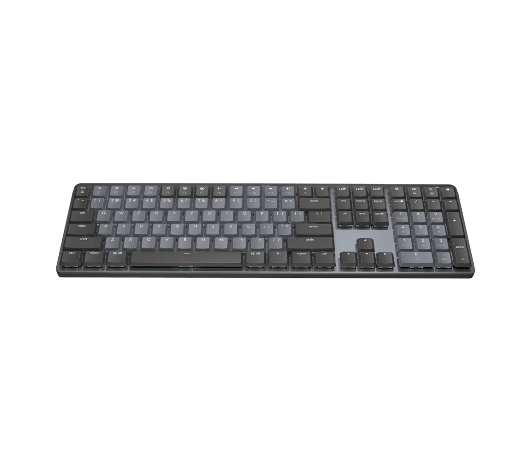 Teclado Mecánico Inalámbrico MX Mechanical Grafito de Logitech, vista adicional 2