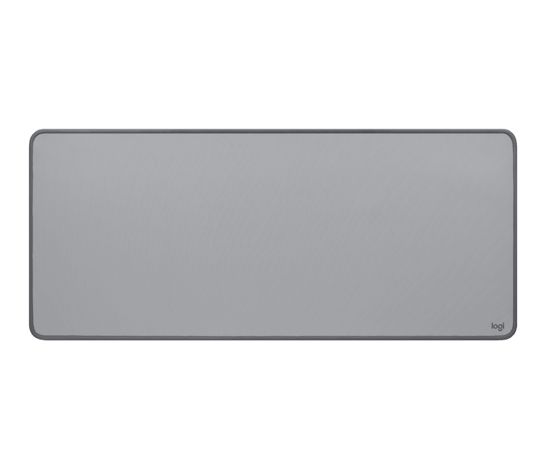 Mousepad Extendido Desk Mat Studio Series Gris Medio de Logitech