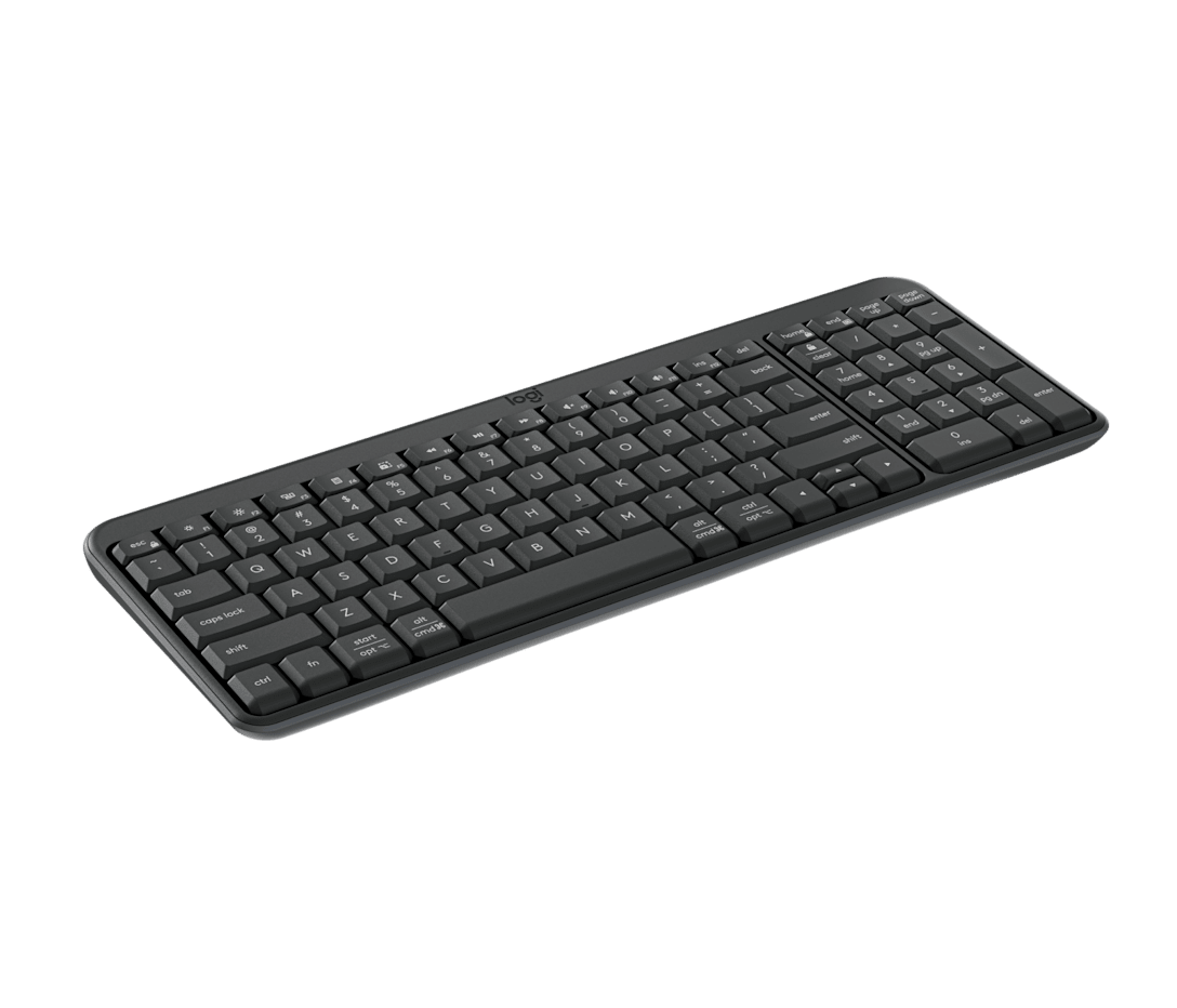 Teclado Bluetooth K250 Compact Grafito de Logitech, vista adicional 3