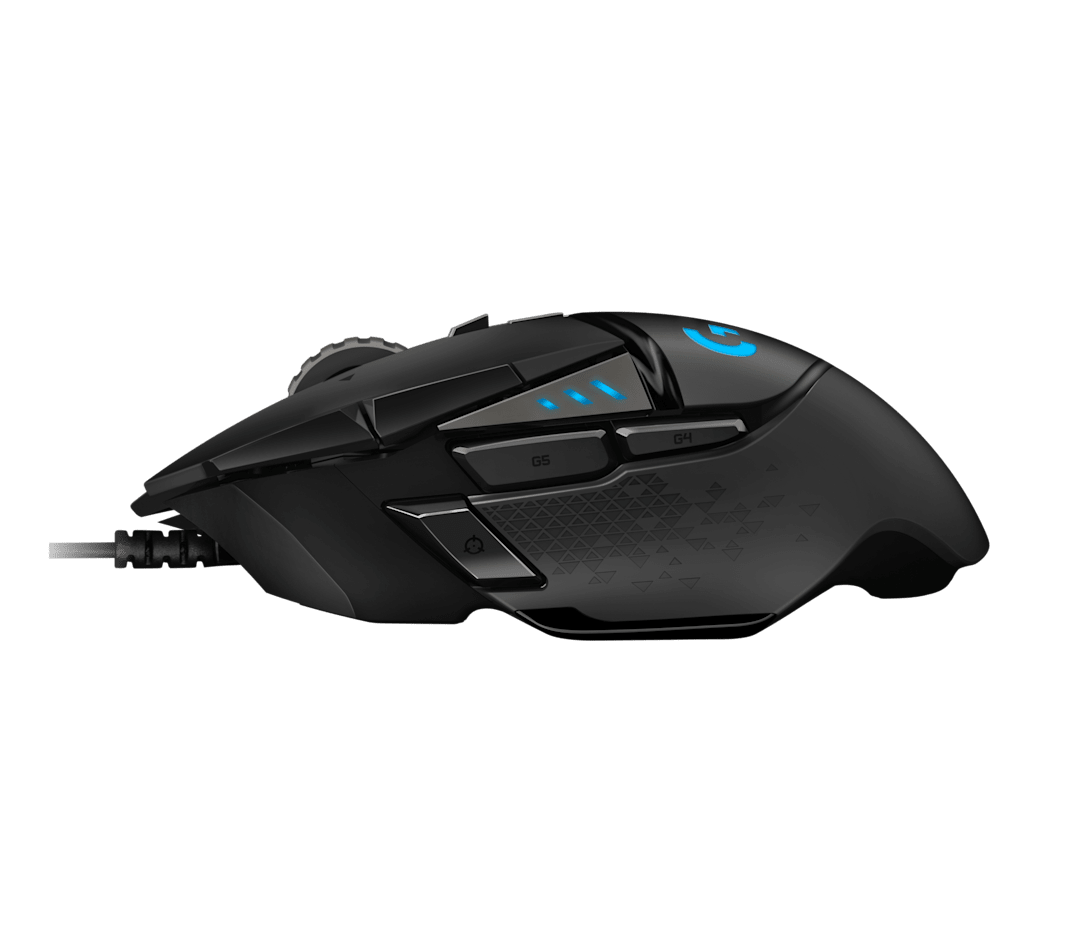 Mouse Gamer G502 HERO Negro de Logitech G, vista adicional 2