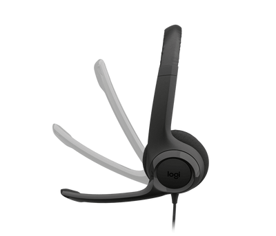 Diadema USB H390 Negro de Logitech, vista adicional 4