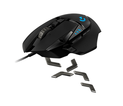Mouse Gamer G502 HERO Negro de Logitech G, vista adicional 5