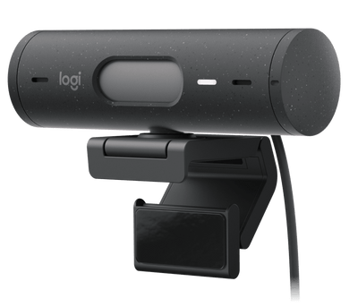 Webcam Brio 500 Full HD Grafito de Logitech, vista adicional 2
