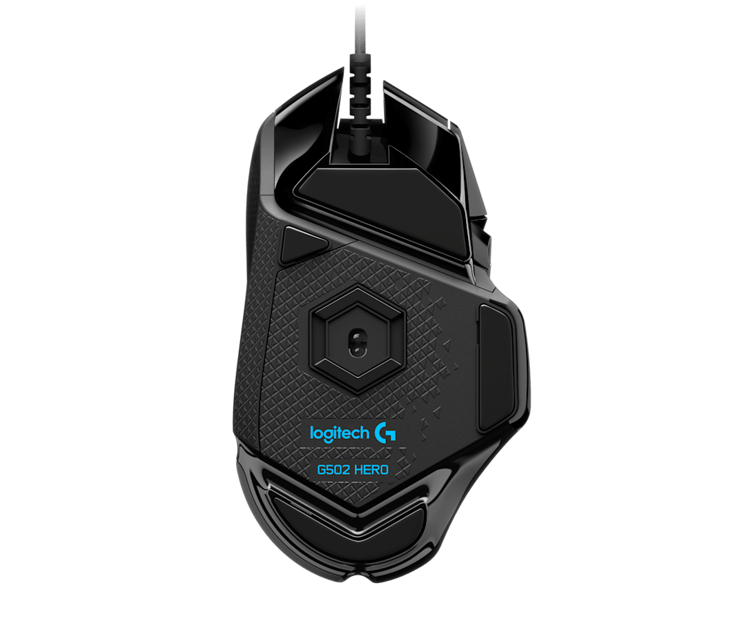 Mouse Gamer G502 HERO Negro de Logitech G, vista adicional 3