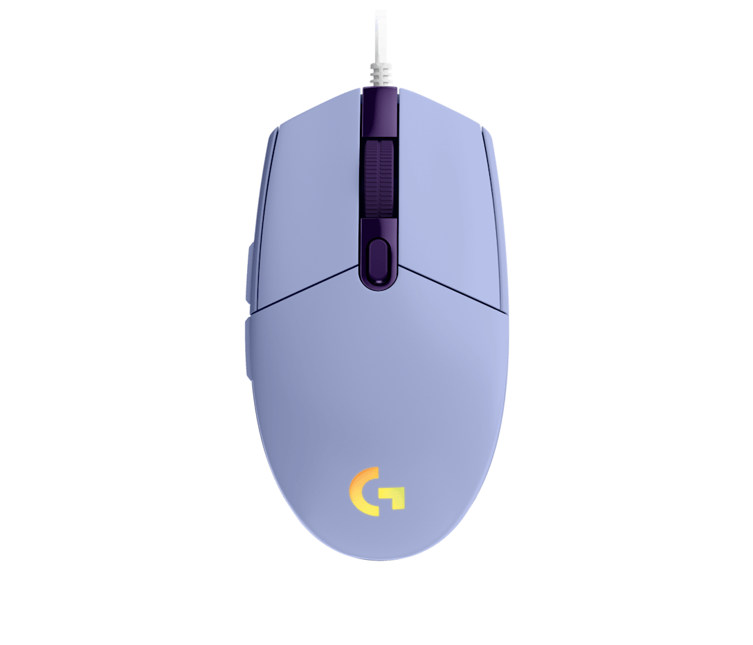 Mouse Gamer G203 Lightsync Lila de Logitech G
