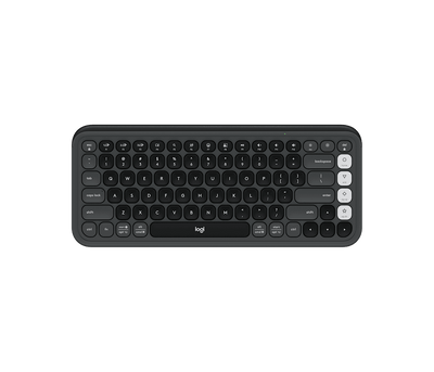 Teclado Bluetooth POP Icon Keys Grafito y Blanco de Logitech