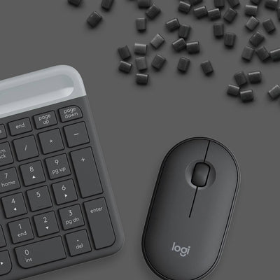 Combo Teclado y Mouse MK470 Slim Grafito de Logitech, vista adicional 4
