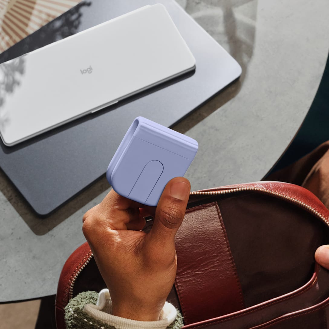 Mouse Mobi Fold Lila de Logitech, vista adicional 4