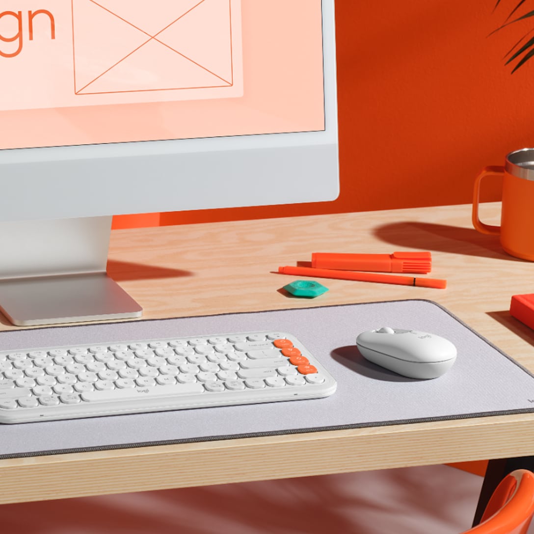 Mouse POP Inalámbrico Blanco de Logitech, vista adicional 6