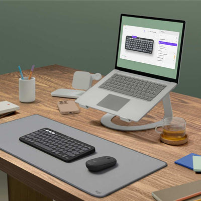 Combo Teclado y Mouse Pebble 2 Grafito Tonal de Logitech, vista adicional 3
