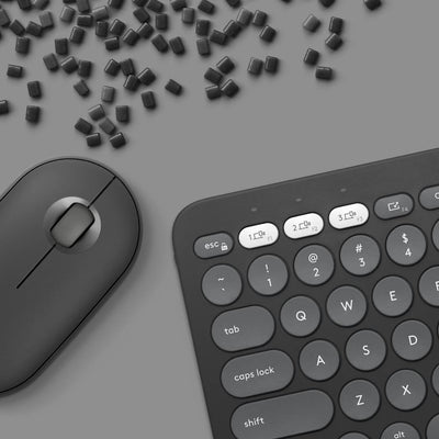 Combo Teclado y Mouse Pebble 2 Grafito Tonal de Logitech, vista adicional 4