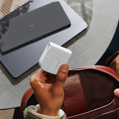 Mouse Mobi Fold Blanco de Logitech, vista adicional 4
