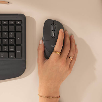 Mouse Signature Comfort Plus M850 L Grafito de Logitech, vista adicional 2