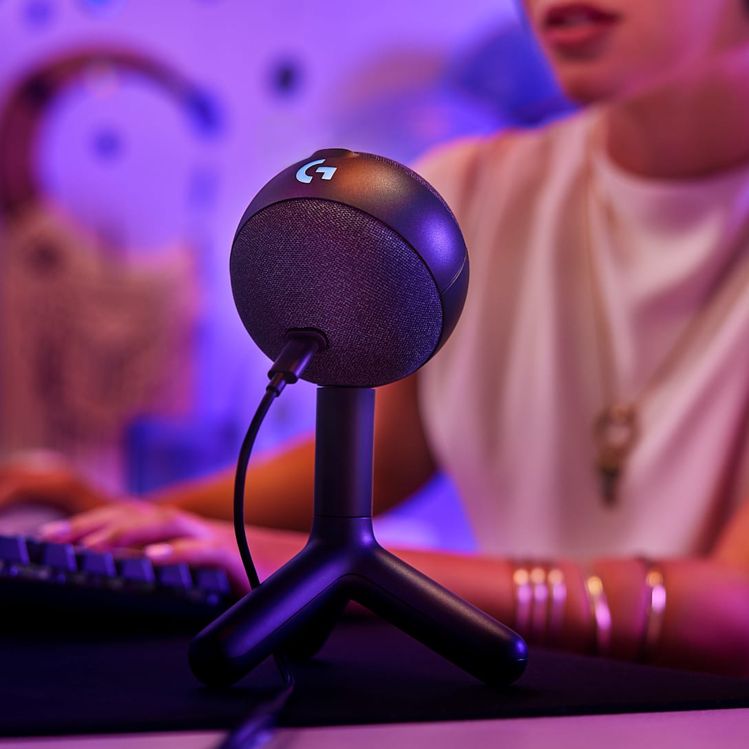 Micrófono para Streaming Logitech G Yeti Orb Negro, vista adicional 2