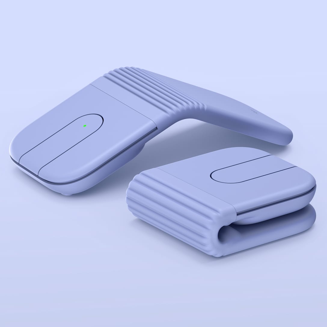 Mouse Mobi Fold Lila de Logitech, vista adicional 5