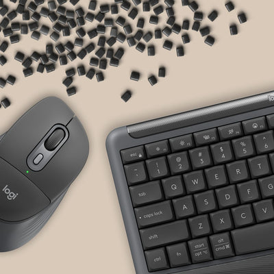 Combo Teclado y Mouse Signature Comfort Plus MK880 Grafito de Logitech, vista adicional 4