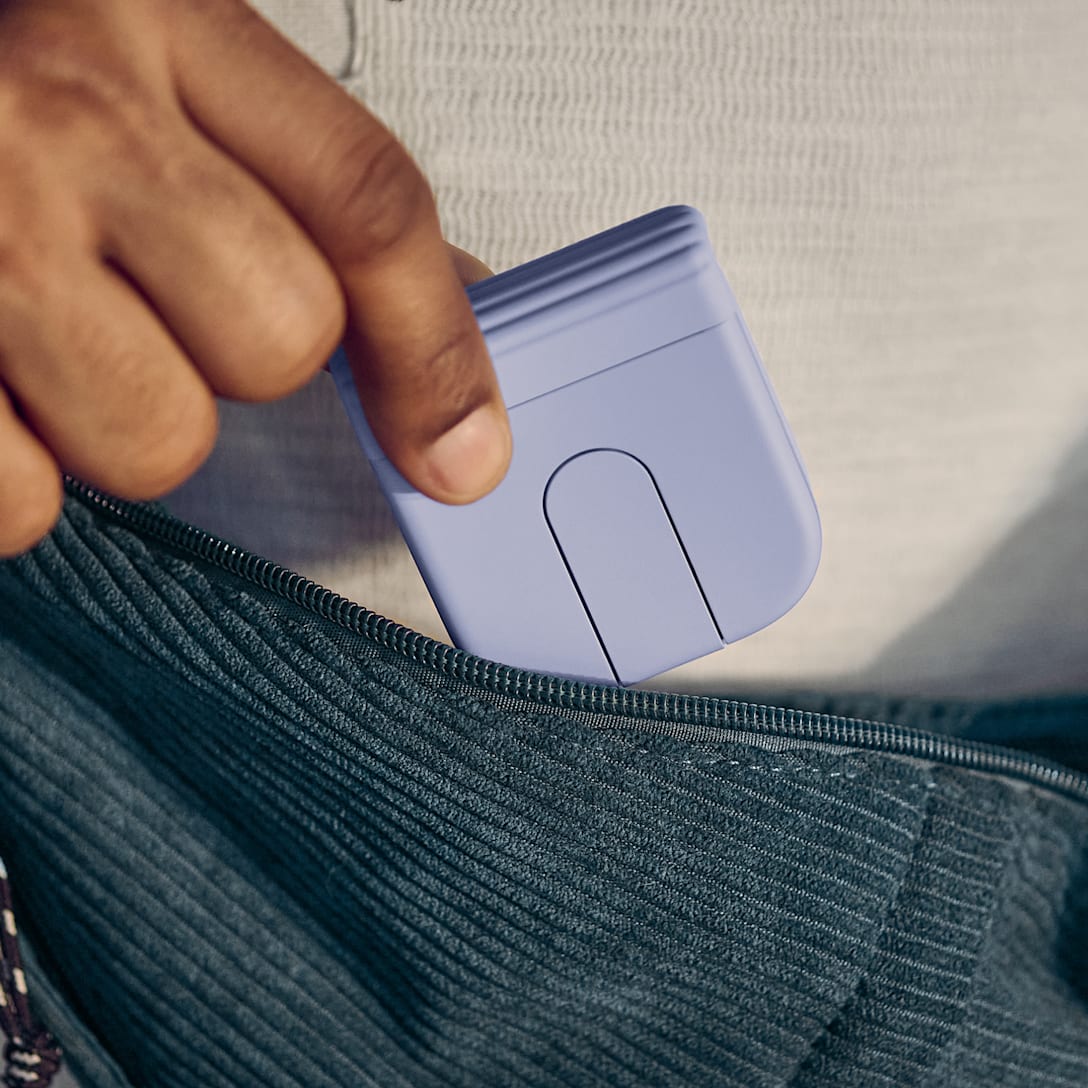 Mouse Mobi Fold Lila de Logitech, vista adicional 2