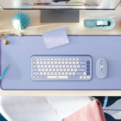 Mousepad Extendido Desk Mat Studio Series Lila de Logitech, vista adicional 4