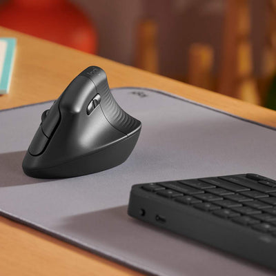 Mouse Lift Vertical Ergonómico Grafito de Logitech, vista adicional 3