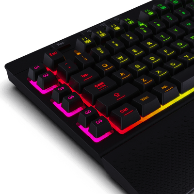Teclado Gamer K512 Shiva RGB Negro de Redragon, vista adicional 2