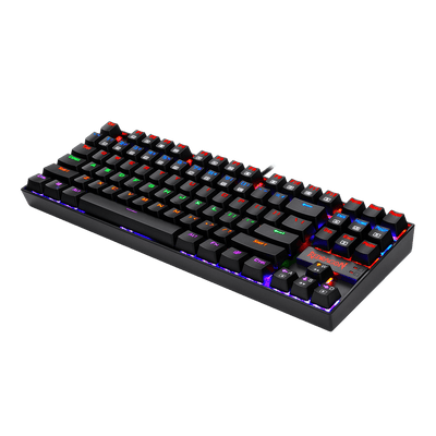 Teclado Gamer K552 Kumara Black Rainbow Negro de Redragon, vista adicional 6